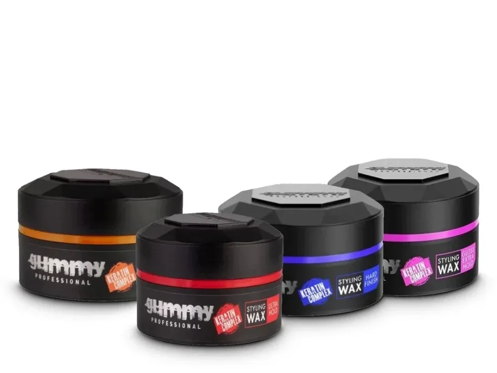 شمع تصفيف مرن (Gummy Wax)