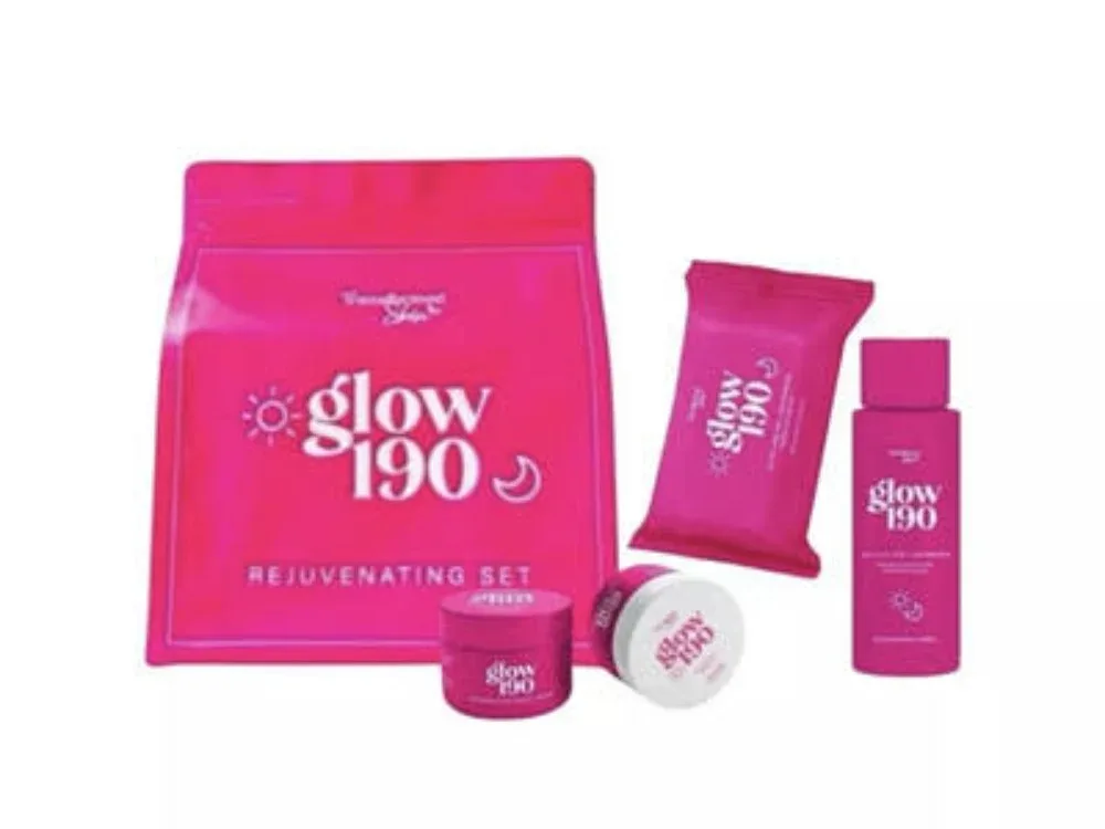 مجموعة Glow 190 لتجديد البشرة